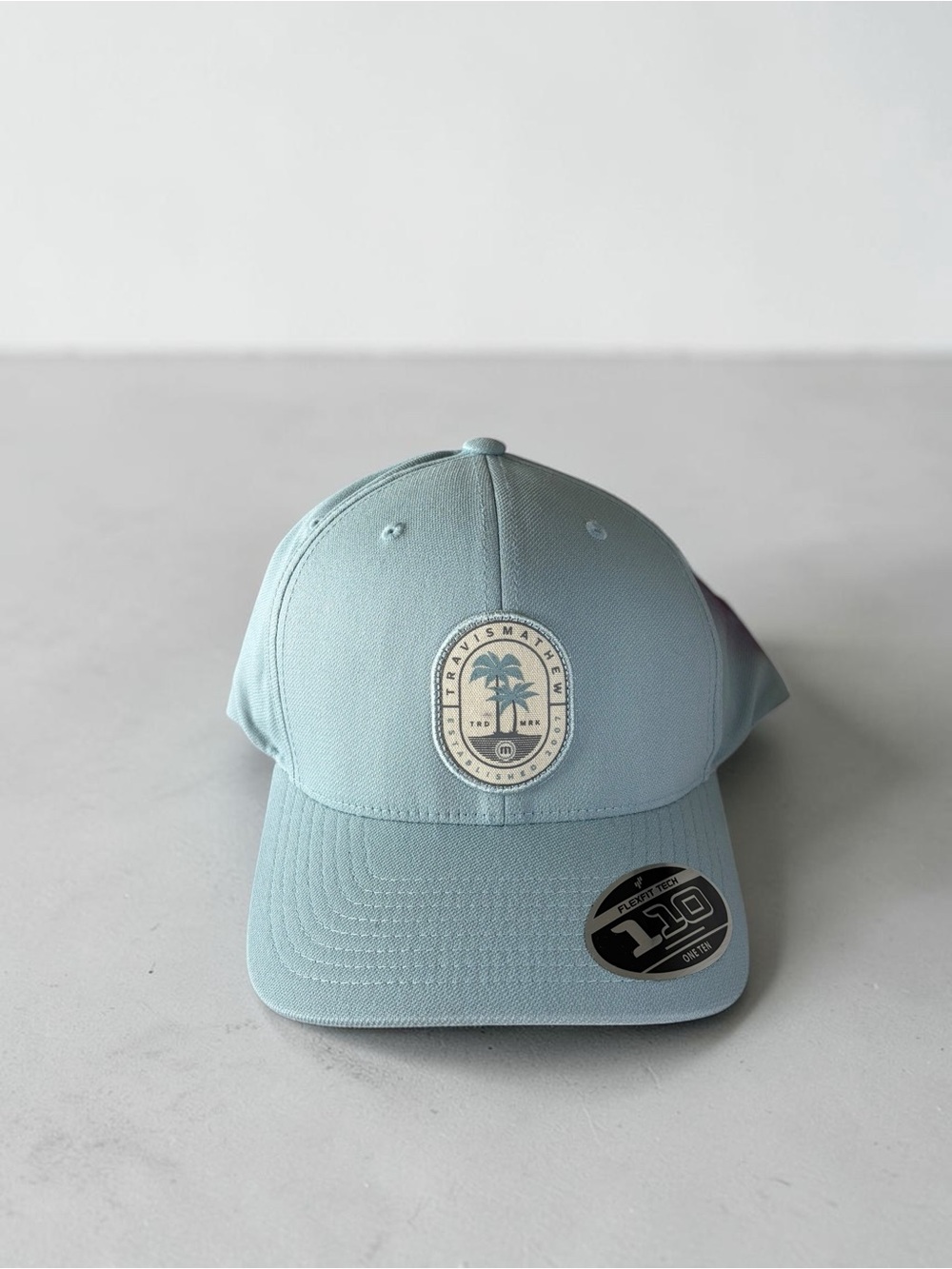 Light Blue Palm Patch Baseball Cap